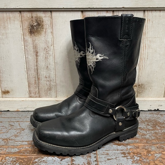 Harley-Davidson Other - Harley Davidson Harness Mid Calf Riding Boots